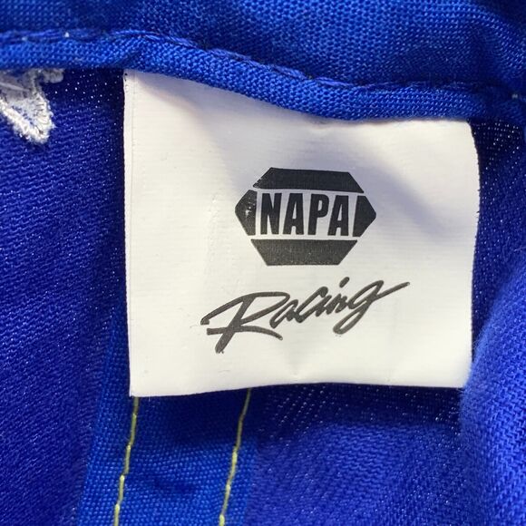 NAPA Auto Racing Hat Baseball Cap NASCAR NHRA Motorsports Capps Strapback Blue - Picture 9 of 10